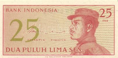 Indonézia 16 klf modern bankjegy T:I