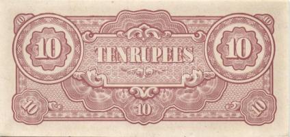 Japán megszállások/Kelet-Ázsia II.vh. 10 klf bankjegy T:I,I-,II (2x)