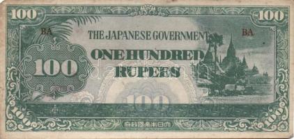 Japán megszállások/Kelet-Ázsia II.vh. 10 klf bankjegy T:I,I-,II (2x)