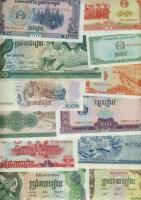 Kambodzsa 28 klf modern bankjegy T:I (többsége),I-(néhány)
