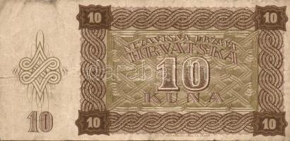 Horvátország 1941. 10K, 500K, 1000K + 1943. 1000K T:III