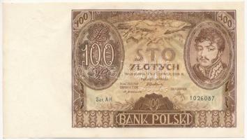 Lengyelország 1932. 100Zl AH 1026087 T:I Poland 1932. 100 Zlotych AH 1026087 C:UNC Krause P#74.a