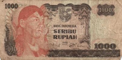 Indonézia 1968. 2 1/2R (2x), 10R, 50R, 100R, 500R, 1000R T:I,II,III