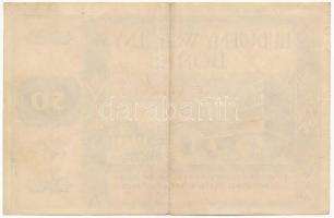 Lengyelország ~1970. "Budujemy Wsplóny Dom" részjegy (téglajegy) 50Zl-ról a Lengyel Munkás...