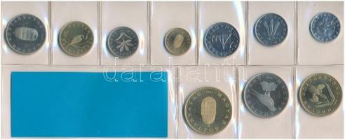 1996. 10f-100Ft (10xklf) forgalmi sor fóliatokban T:1 (eredetileg PP) 
Adamo FO29