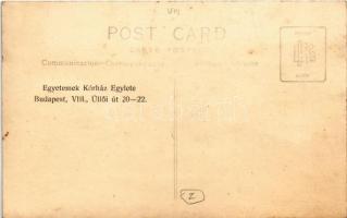 Budapest VIII. Egyetemek Kórház Egylete. Üllői út 20-22