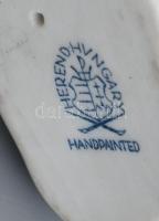 Herendi nyuszik. Kézzel festett, jelzett, hibátlan m: 9 cm