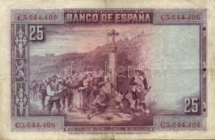 Spanyolország 1928.08.15. 25P T:III+