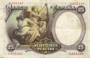 Spanyolország 1931.04.25. 25P T:III+