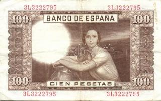 Spanyolország 1953.04.7. 100P T:II/III