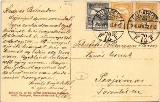 1916 Budapest VIII. Kir. Állami Kisegítő Iskola. Mosonyi utca 6