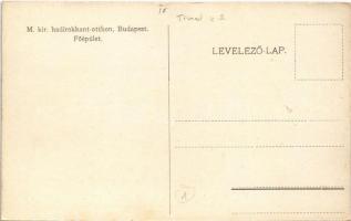 Budapest IX. M. kir. hadirokkant otthon, főépület. Timót utca 3. (volt Laudon laktanya)