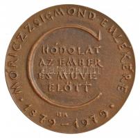 Borsos Miklós (1906-1990) 1979. "Móricz Zsigmond emlékére - Hódolat az ember és műve előtt - 18...