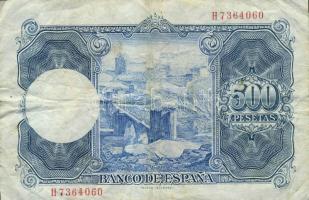 Spanyolország 1954.07.22. 500P T:III