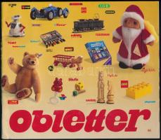 cca 1980-1990 Obletter német játékbolt reklám katalógusa (LEGO, Matchbox, fajátékok, stb.)