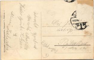 1916 Budapest XV. Rákospalota, Sándor utca. Vasúti levelezőlapárusítás 3574. (Rb)