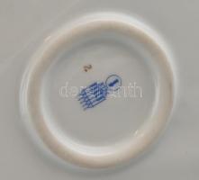 Zsolnay porcelán szalonnázó paraszt, kézzel festett, jelzett, hibátlan, m: 35 cm