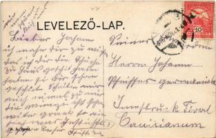 1916 Budapest XX. Pestszenterzsébet, Pesterzsébet, Erzsébetfalva; Kossuth Lajos tér, Schwartz Henrik...