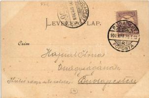 1900 Budapest XXII. Budafok, Péter-Pál kápolna és az Olajhegy. Ifj. Simon József kiadása