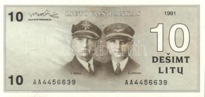 Litvánia 1991. 10L T:I