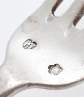 Ezüst (Ag) keresztelőkészlet dobozban, jelzett, bruttó: 126g