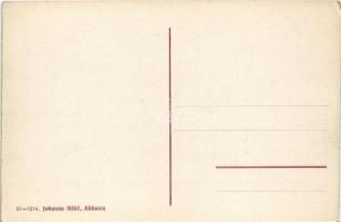 Abbazia, Opatija; Hafen, Dampfbarke / kikötő, gőzbárka / port, steam barge