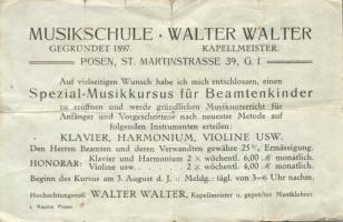 Német Birodalom 1910-20-as évek amerikai, ill. német bankjegyek mintáira készült reklámok T:III/IV,I...