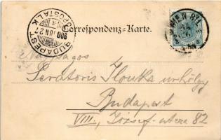 1900 Wien, Vienna, Bécs VII. Burggasse / street