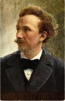 Richard Strauss, German composer. Wiener Kunst B.K.W.I. Serie 874-36. s: Eichhorn