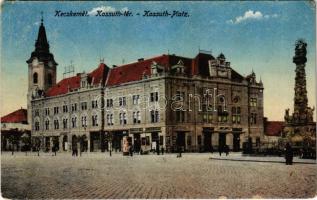 1927 Kecskemét, Kossuth tér, üzletek (r)