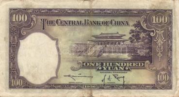 Kína/Central Bank of China 1930. 5CGU, 10CGU, 20CGU, 50CGU + 1936. 100Y T:II/III,III