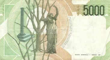 Olaszország 1962-85. 500L, 2000L, 5000L, 5000L, 10.000L T:II,III,III/IV Összesen 5 klf db!