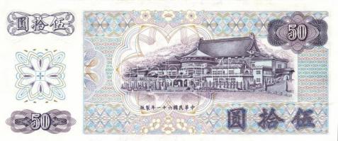 Kína/Tajvan 1972. 50Y T:I