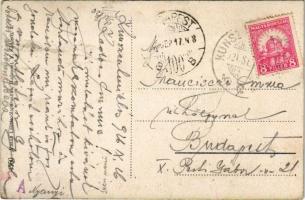 1926 Kunszentmiklós, Római katolikus templom. Vasúti levelezőlapárusítás 4560. (EK)