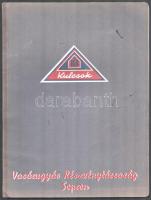 1935 Soproni vasárugyár képes árjegyzék. Lágyöntésű kulcsok. 54p.
