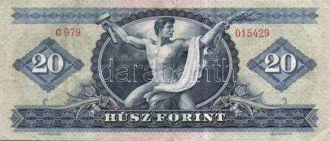 1957. 100Ft(1x) + 1960. 100Ft(2x) + 1962. 10Ft(5x) + 1969 20Ft(2x) összesen 9db T:II,II/III,III,III/...