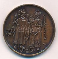 Fritz Mihály (1947- ) 1988. "A Szent Jobb Szegeden" Br emlékérem (42,5mm) T:1- Adamo SG22