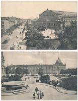 Berlin, Bahnhof, Schloss - 2 pre-1945 postcards