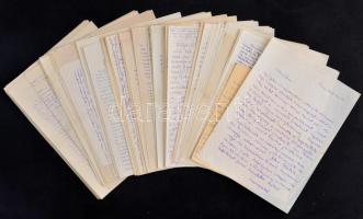 1934-1941 Kassai pedagógus (Sziklay Ferenc) levelei fiához, benne a visszacsatolás eseményéről írt rész