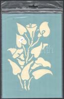 3 csomag használatlan stencil lap