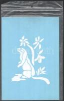 3 csomag használatlan stencil lap