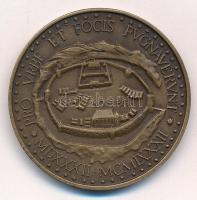 Kiss Sándor (1925-1999) 1982. "MÉE Szombathelyi csoportja - Jurisics Miklós / Kőszeg" Br e...