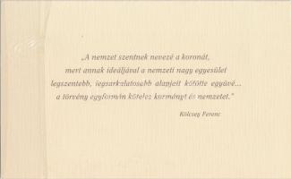2000. 2000Ft "Millenium" eredeti, bontatlan díszcsomagolásban "MM 0302148", tájé...