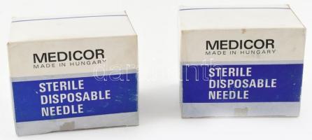 Medicor injekciós tű, 2 doboz, eredeti csomagolásában