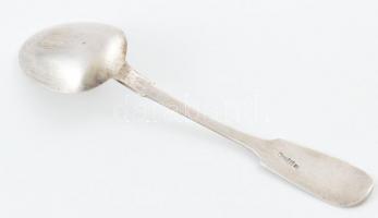 Orosz ezüst(Ag) evőkanál, jelzett, Moszkva, 1885 h: 21 cm, nettó: 71 g / Russian Silver spoon