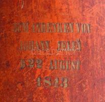 Ezüst (Ag) keresztelő készlet, 1840, Bécs. jelzett, sérült, eredeti dobozában, bruttó: 86 g