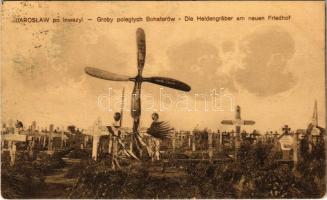 1916 Jaroslaw po inwazyl. Groby poleglych Bohaterów / WWI German and Austro-Hungarian K.u.K. military cemetery in Jaroslaw (EK)