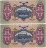 1930. 100P (2x) "E 638 049836 - E 638 049837" T:II
Adamo P17