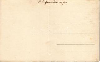 1917 Osztrák-magyar katonák fedezéke / WWI Austro-Hungarian K.u.K. military shelter on the front. ph...