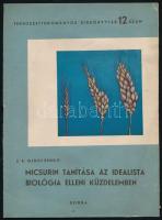 Gluscsenko: Micsurin tanítása ez idealista biológia elleni küzdelemben. Bp., 1949. Szikra. Kiadói papírkötésben